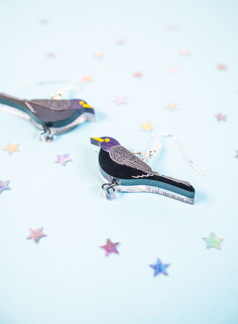 Tatty Devine Blackbird Earrings