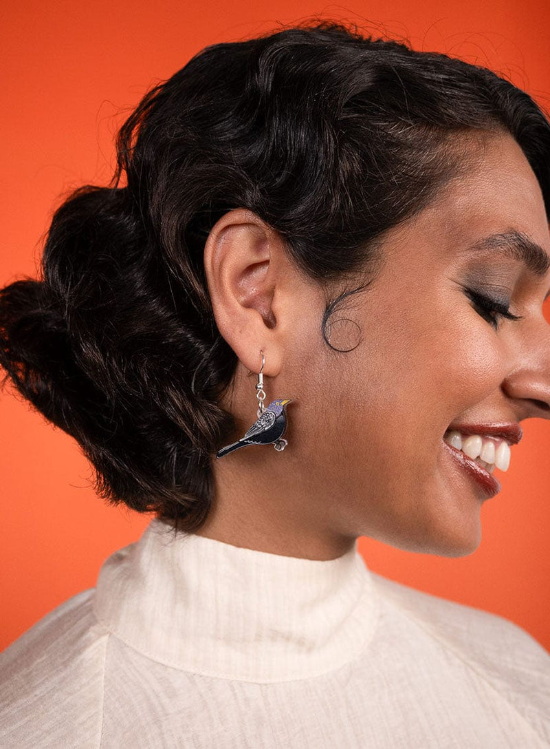 Tatty Devine Blackbird Earrings