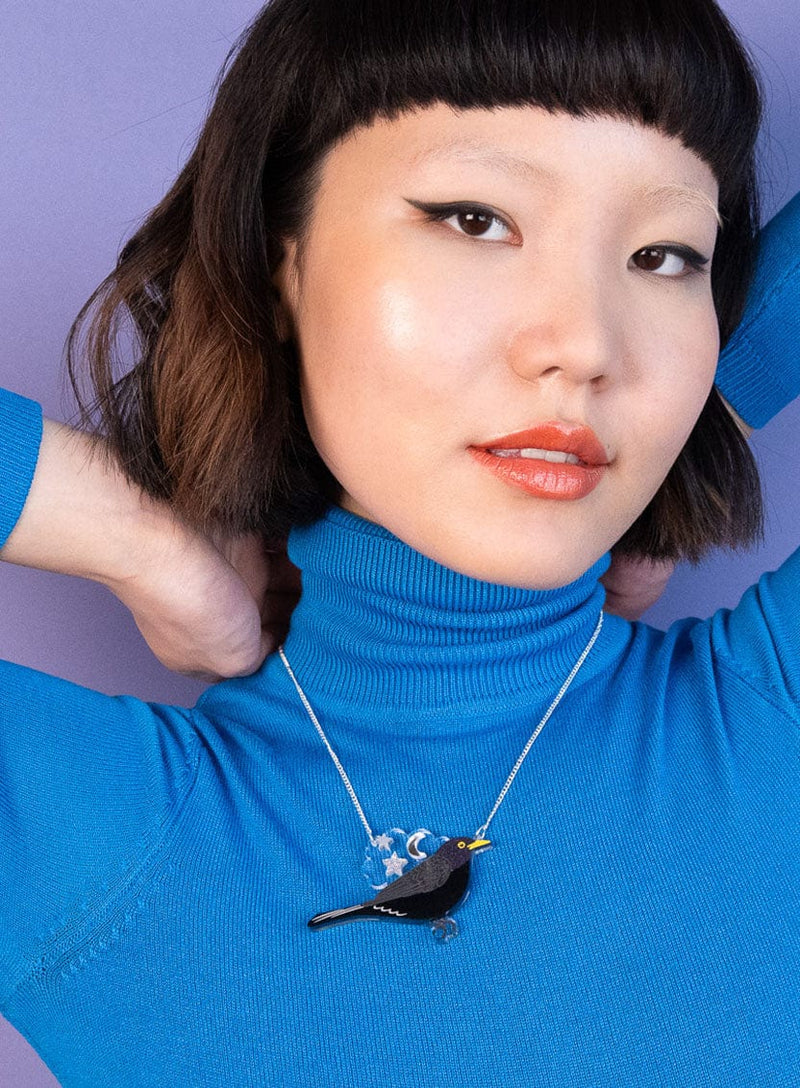 Tatty Devine Blackbird Necklace