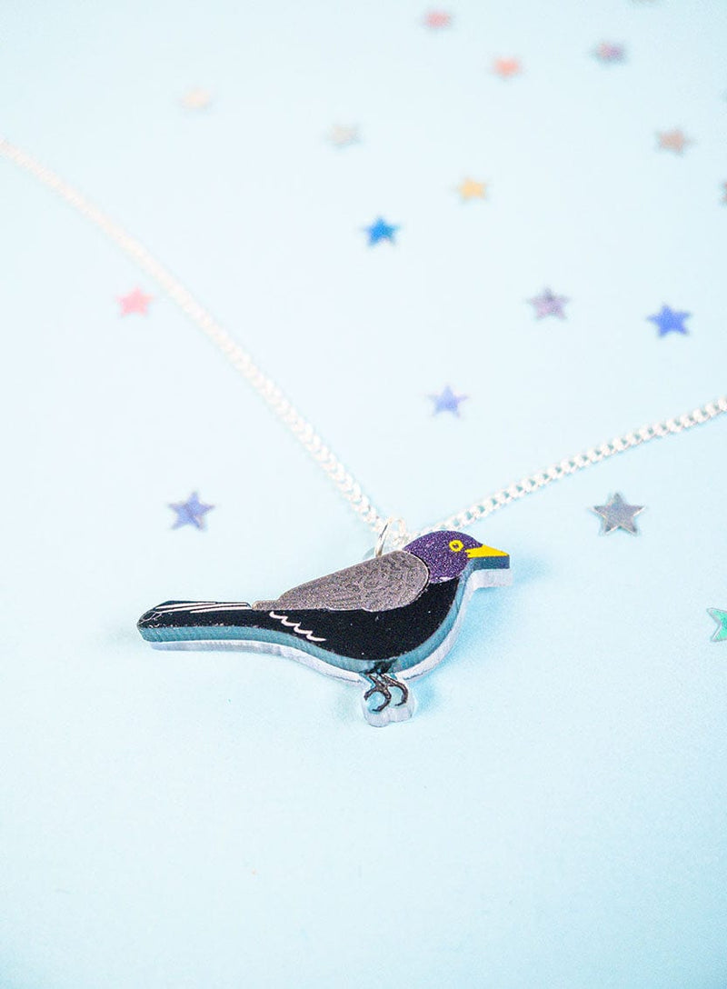 Tatty Devine Blackbird Pendant