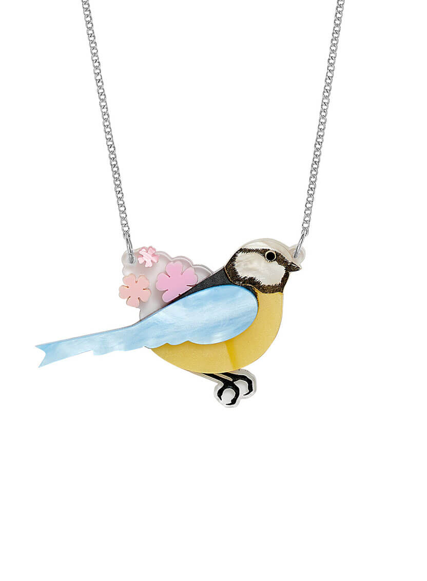 Blue Tit Necklace