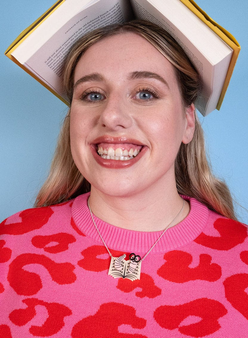 Tatty Reed Bookworm Necklace | Tatty Devine – Tatty Devine