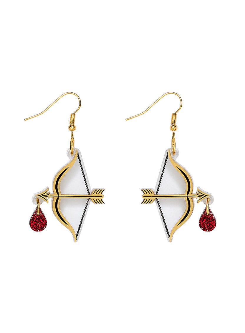 Tatty Devine Bow and Arrow Earrings