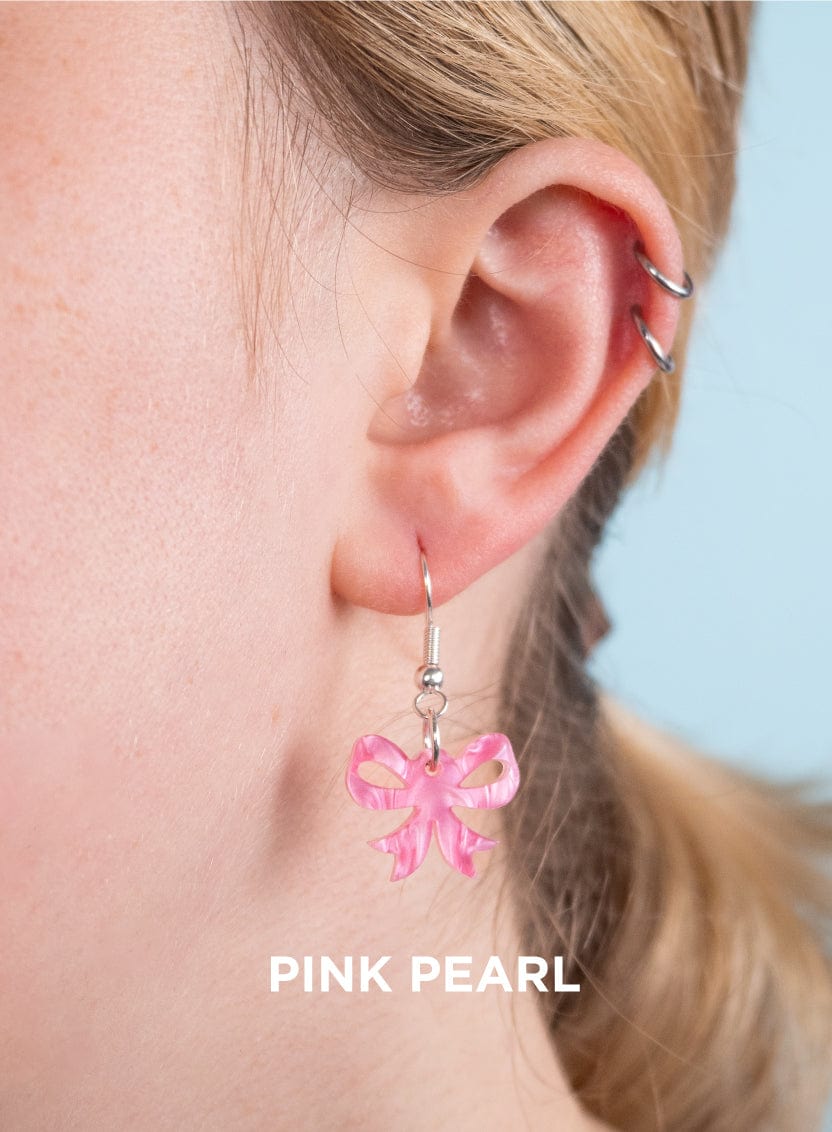 Tatty Devine Bow Charm Earrings