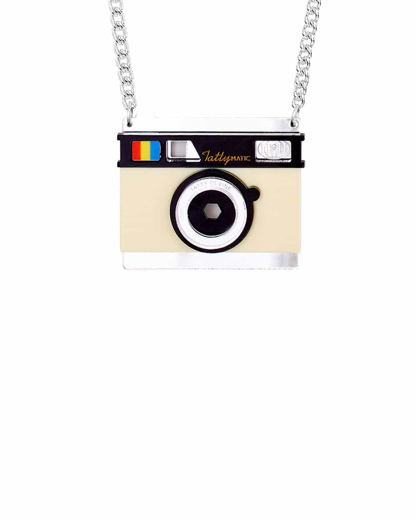 Tatty Devine Camera Necklace