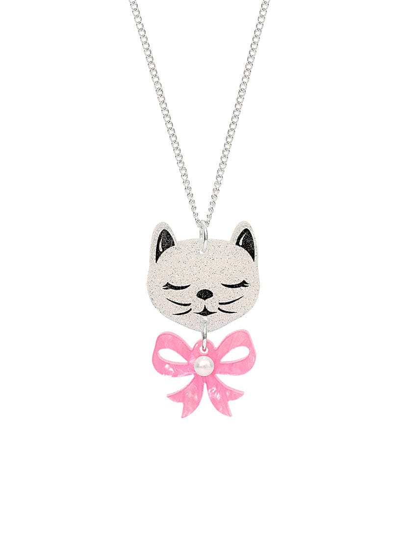 Tatty Devine Cat Bow Necklace