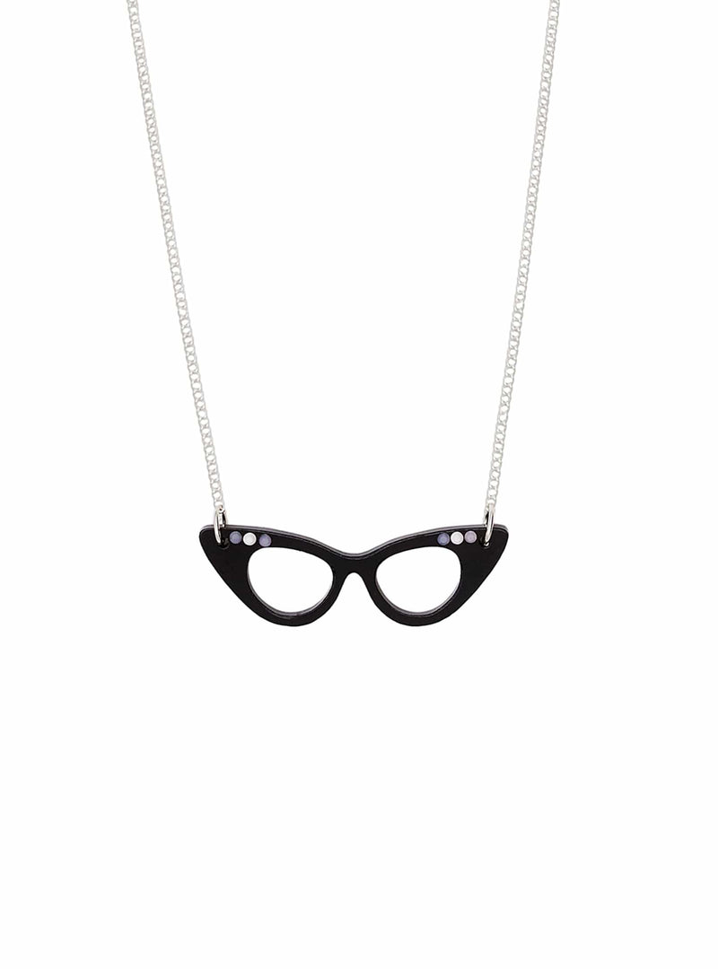 Tatty Devine Cat Eye Glasses Necklace