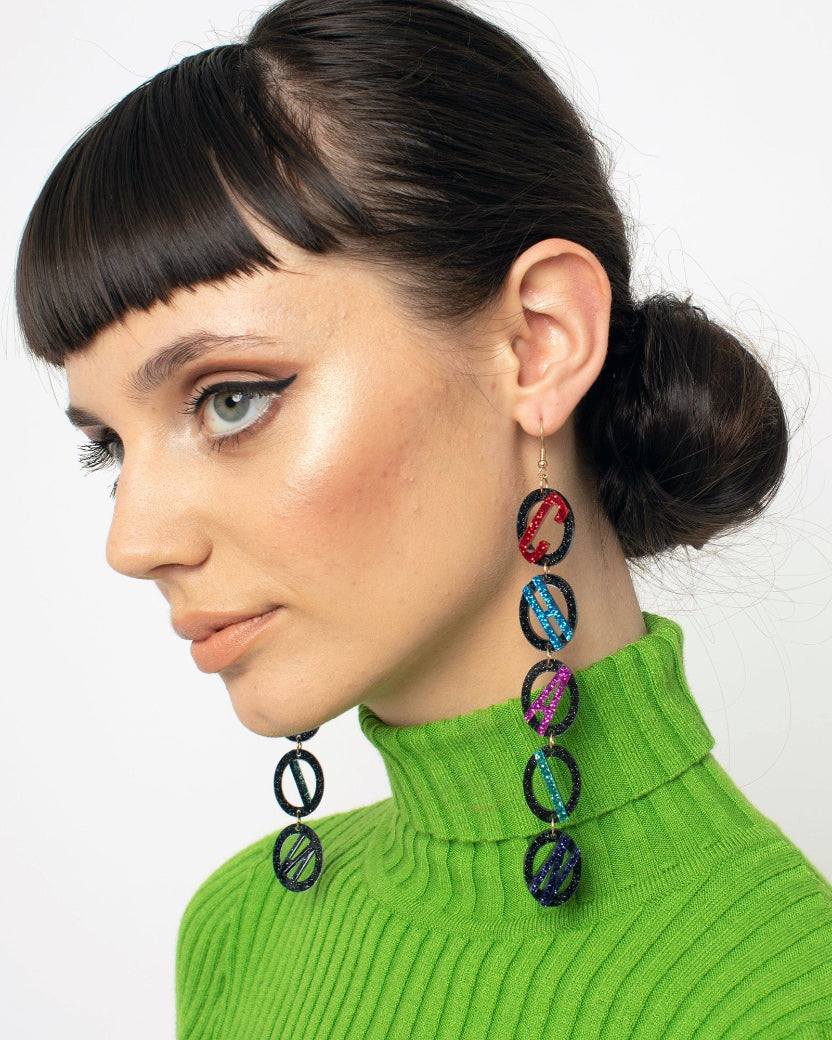 Tatty Devine Chain Reaction Earrings