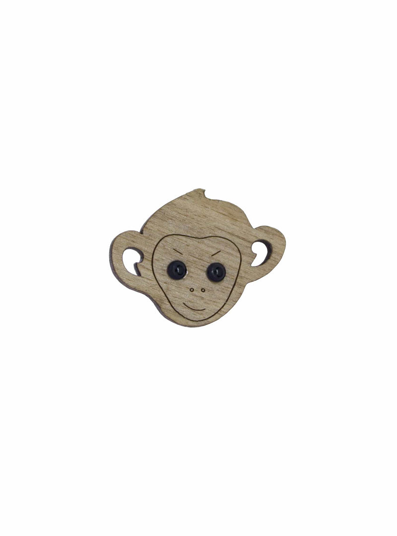 Tatty Devine Cheeky Monkey Brooch