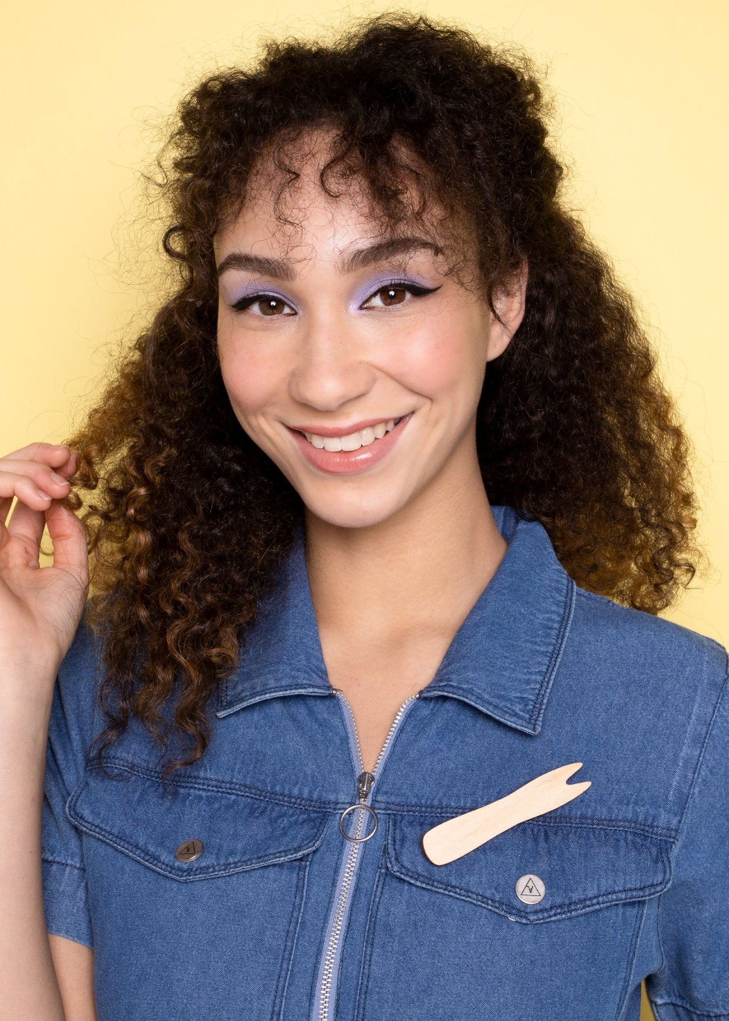 Tatty Devine Chip Fork Brooch