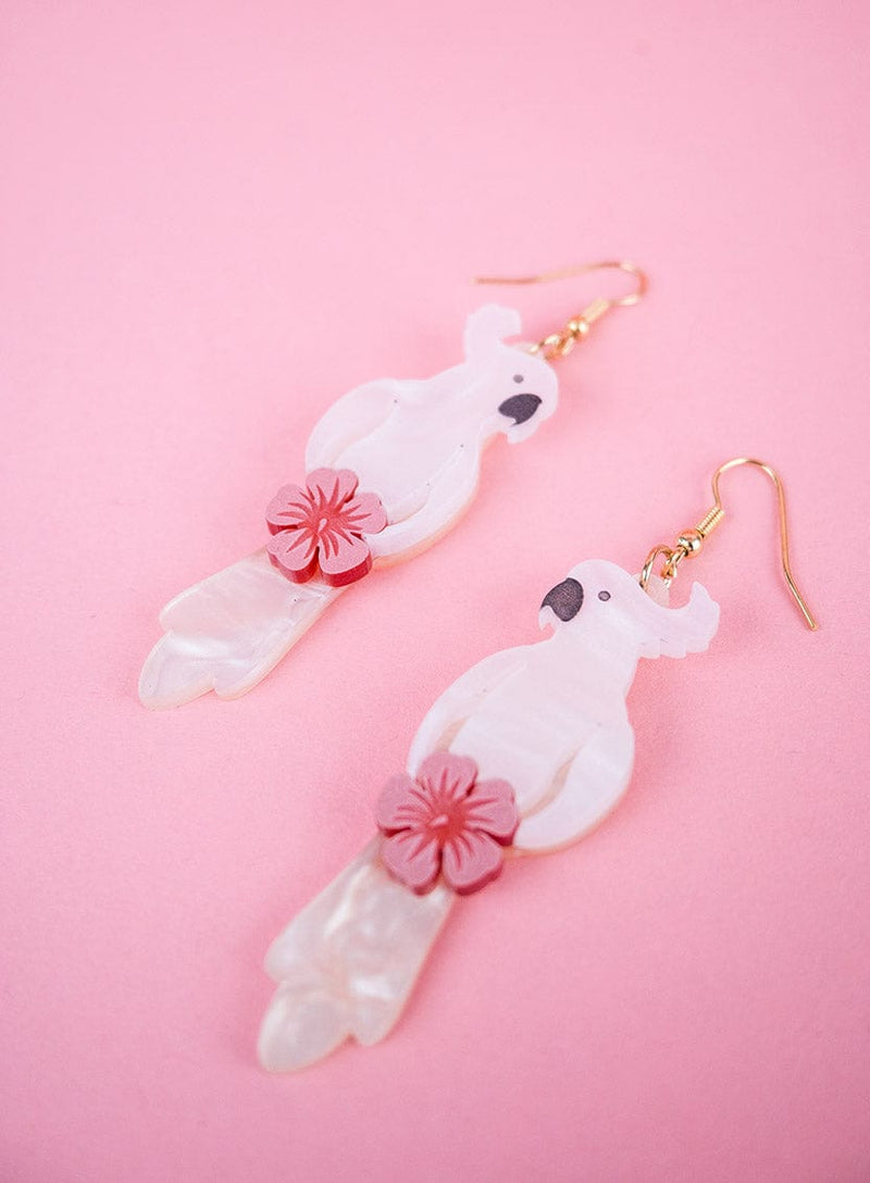 Tatty Devine Cockatoo Earrings