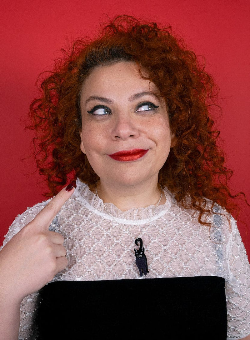 Tatty Devine Curious Cat Pendant