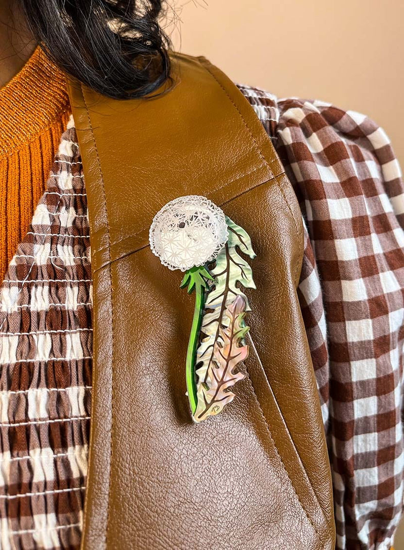 Tatty Devine Dandelion Brooch