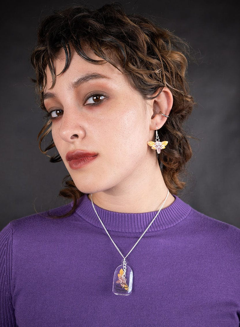 Tatty Devine Death's-head Hawkmoth Necklace