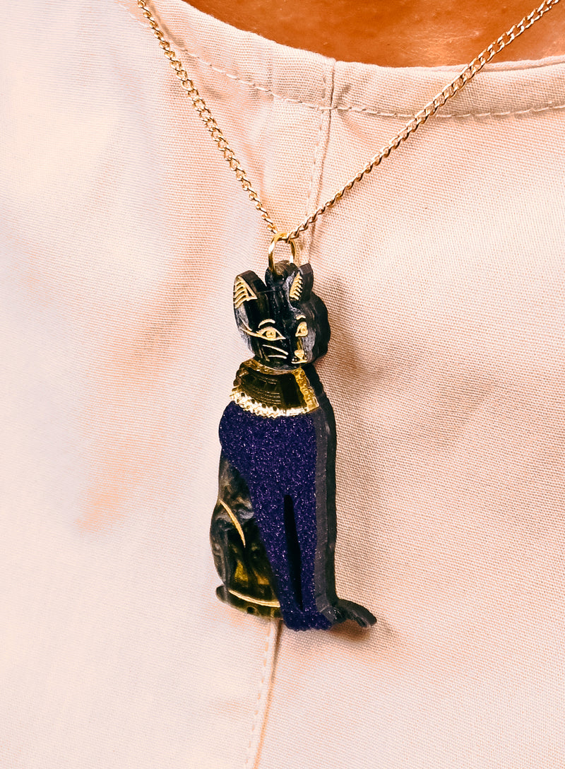 Egyptian Cat Necklace