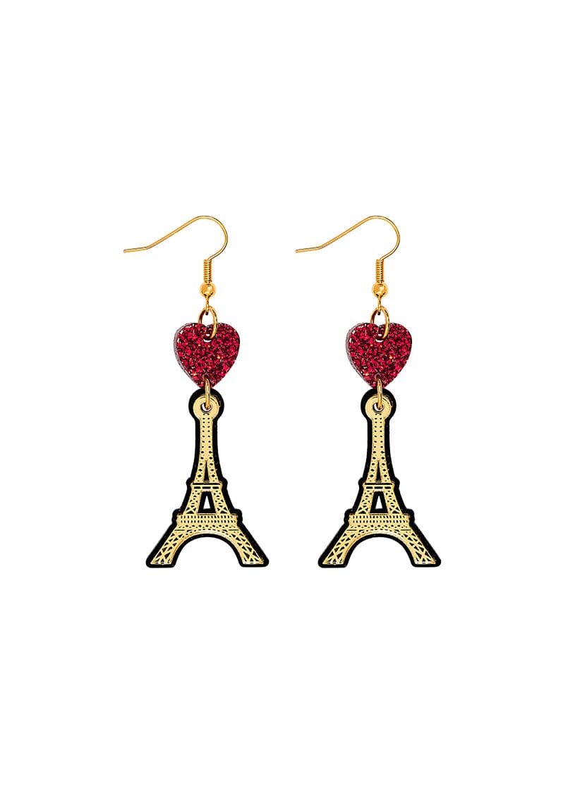 Tatty Devine Eiffel Tower Earrings