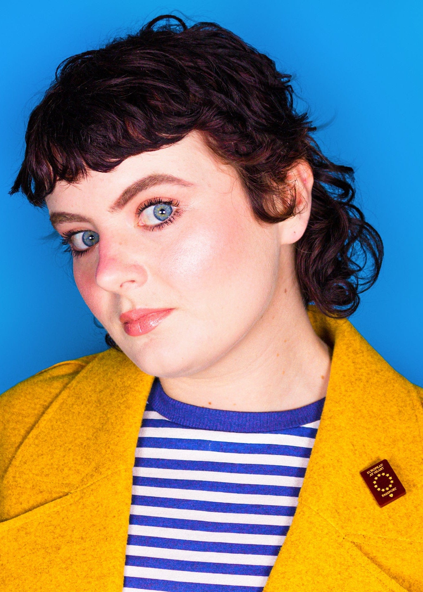 Tatty Devine EU Passport Brooch