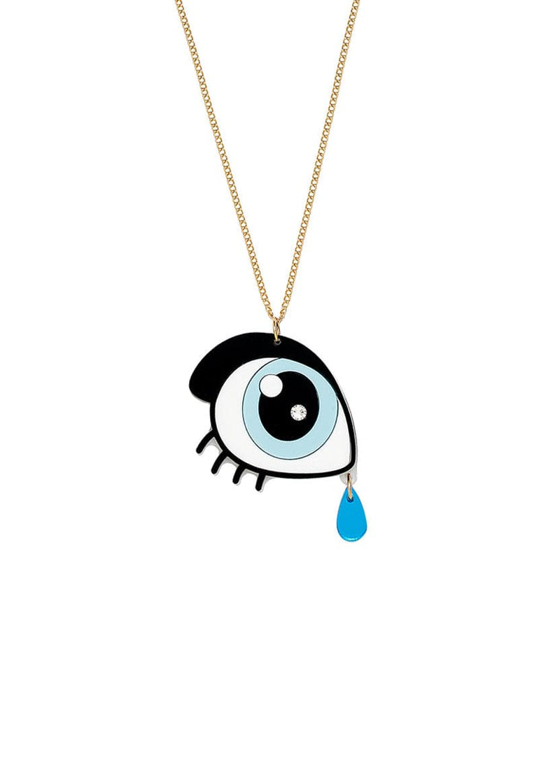 Tatty Devine x Rachel Maclean EYE SAD Necklace