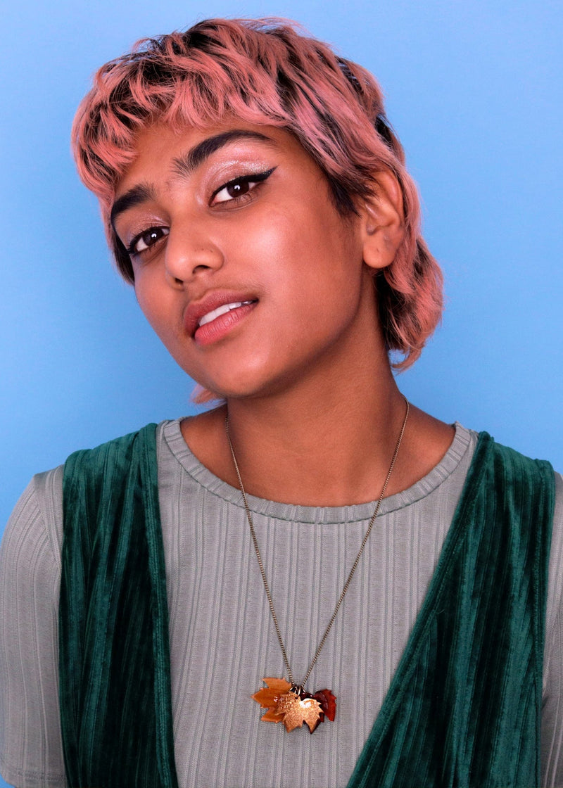 Tatty Devine Fallen Leaves Necklace