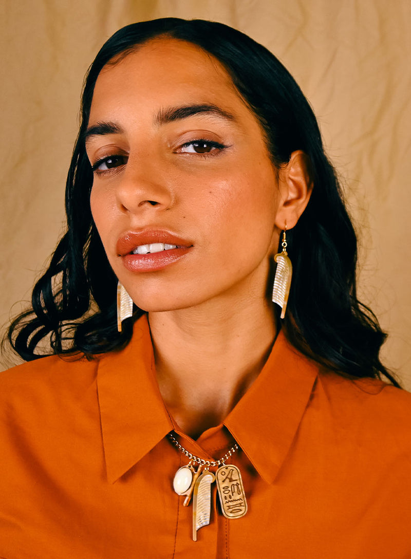 Feather of Maat Earrings