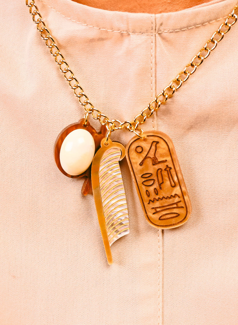 Feather of Maat Necklace