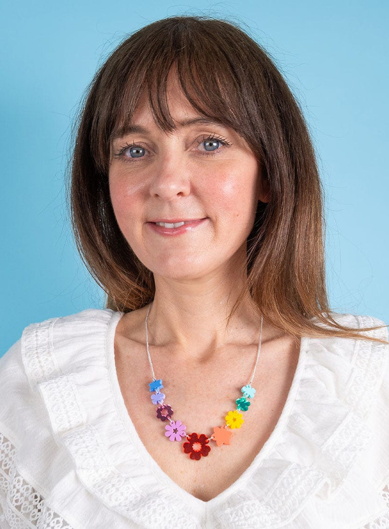 Tatty Devine Festival of Flowers Link Necklace