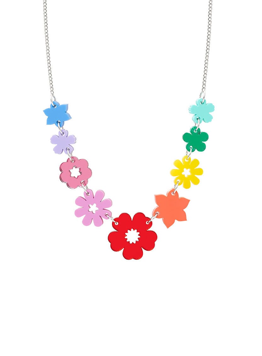 Tatty Devine Festival of Flowers Link Necklace