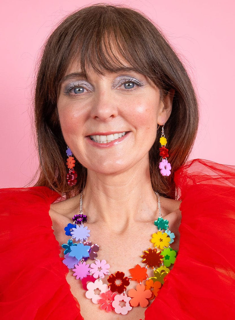 Tatty Devine Festival of Flowers Statement Necklace