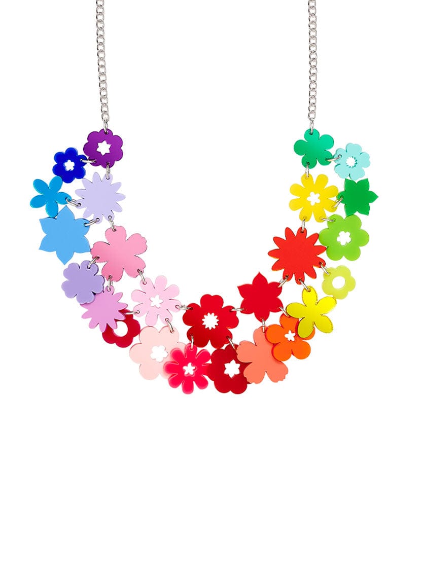 Tatty Devine Festival of Flowers Statement Necklace