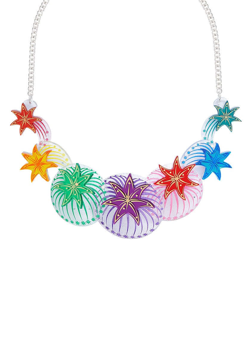 Tatty Devine Firework Illuminations Statement Necklace
