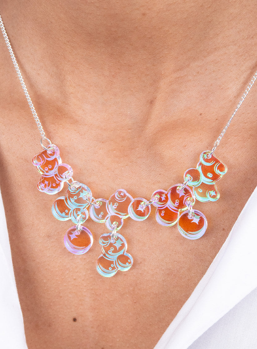 Floating Bubbles Necklace