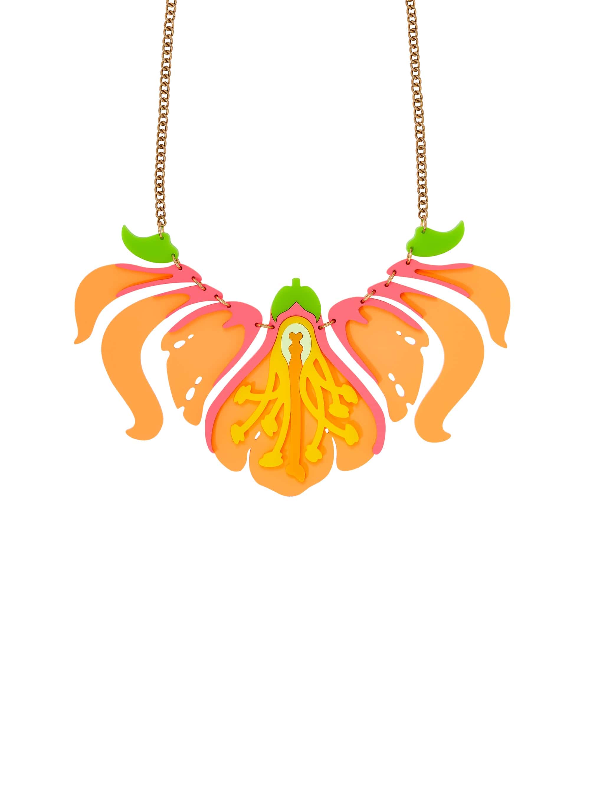 Tatty Devine Flower Cross-Section Necklace