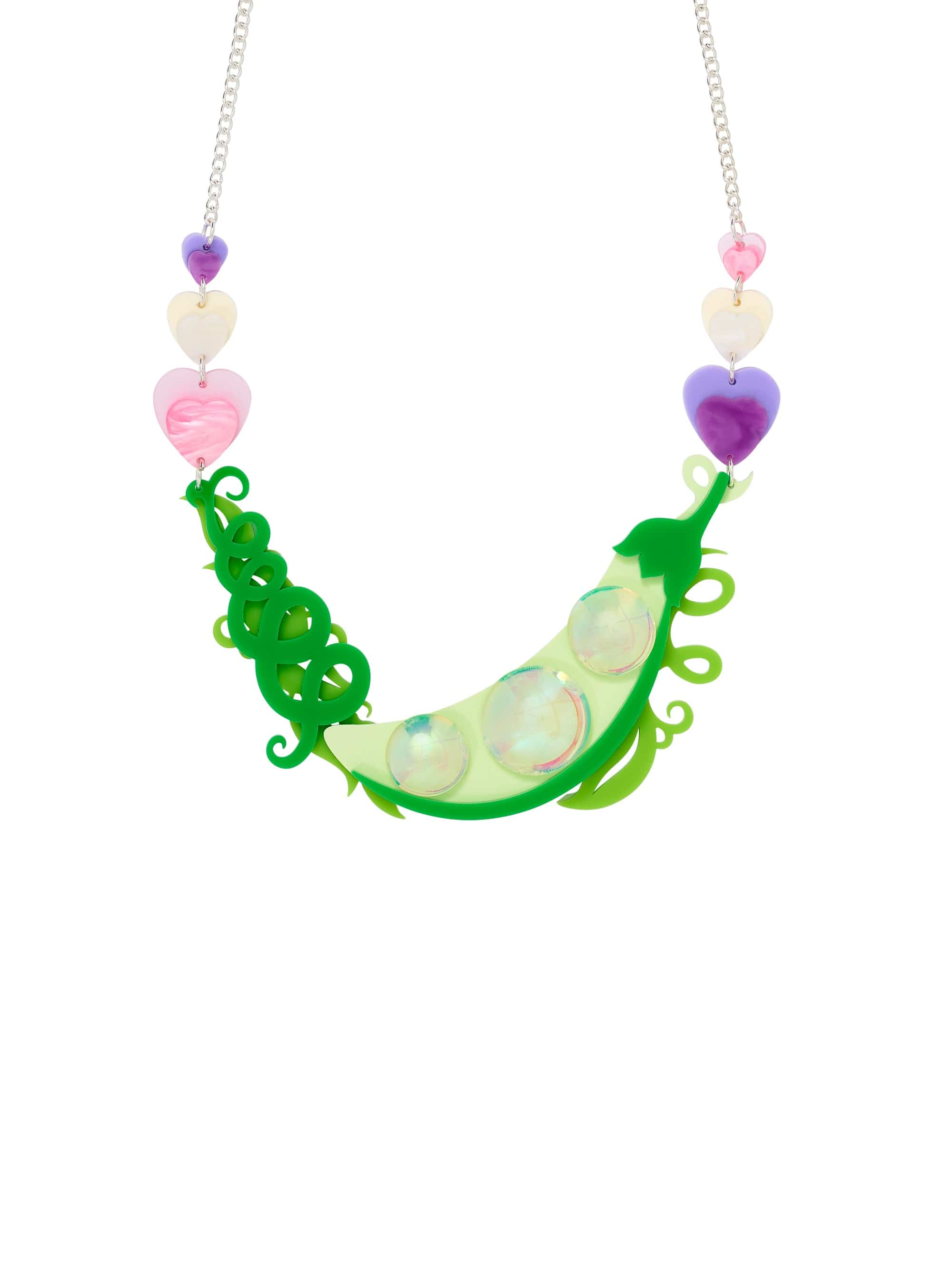 Tatty Devine Flowering Sweet Pea Necklace