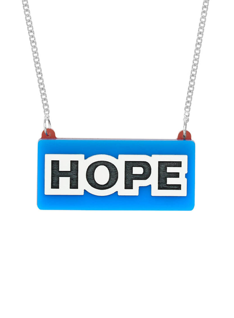 Gilbert and George Hope and Fear Necklace