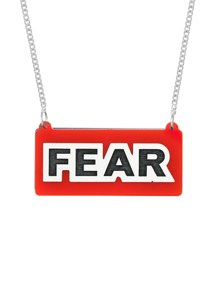 Gilbert and George Hope and Fear Necklace