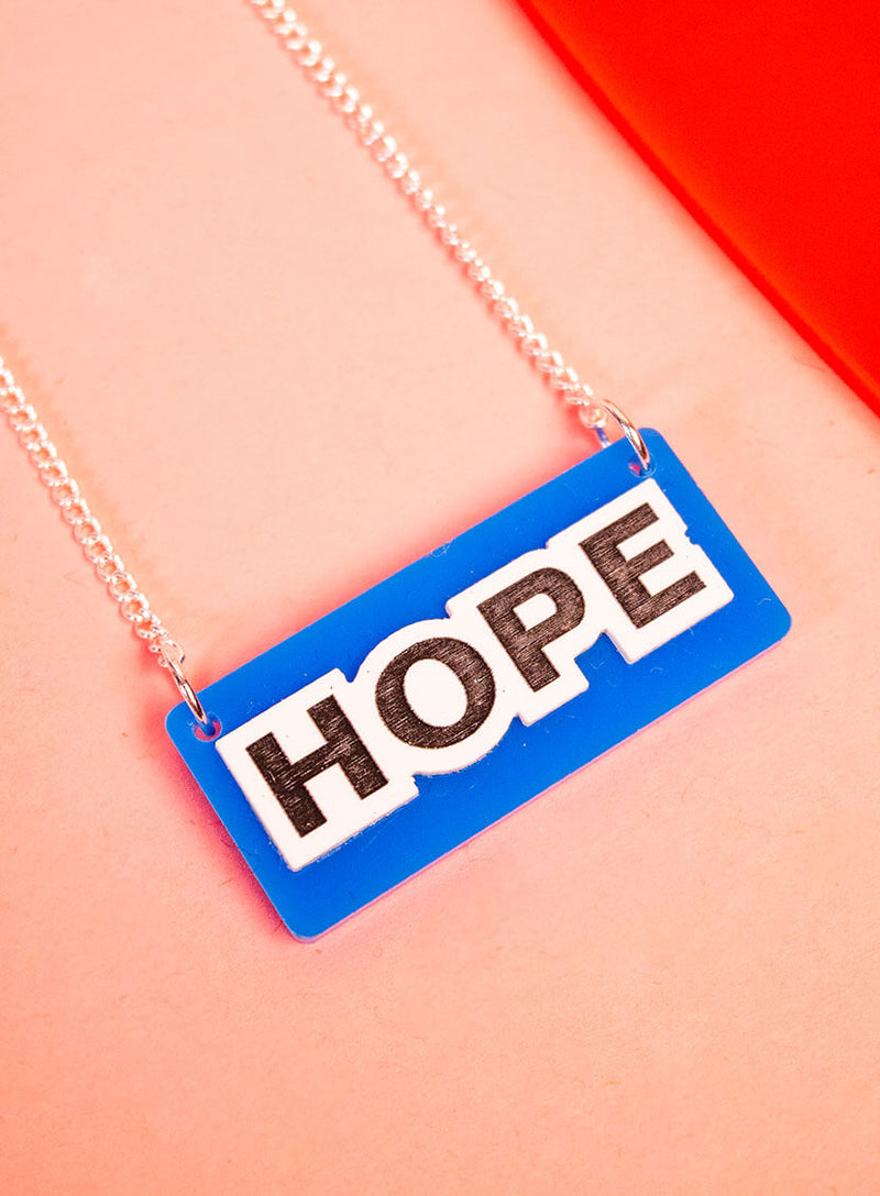 Gilbert and George Hope Necklace