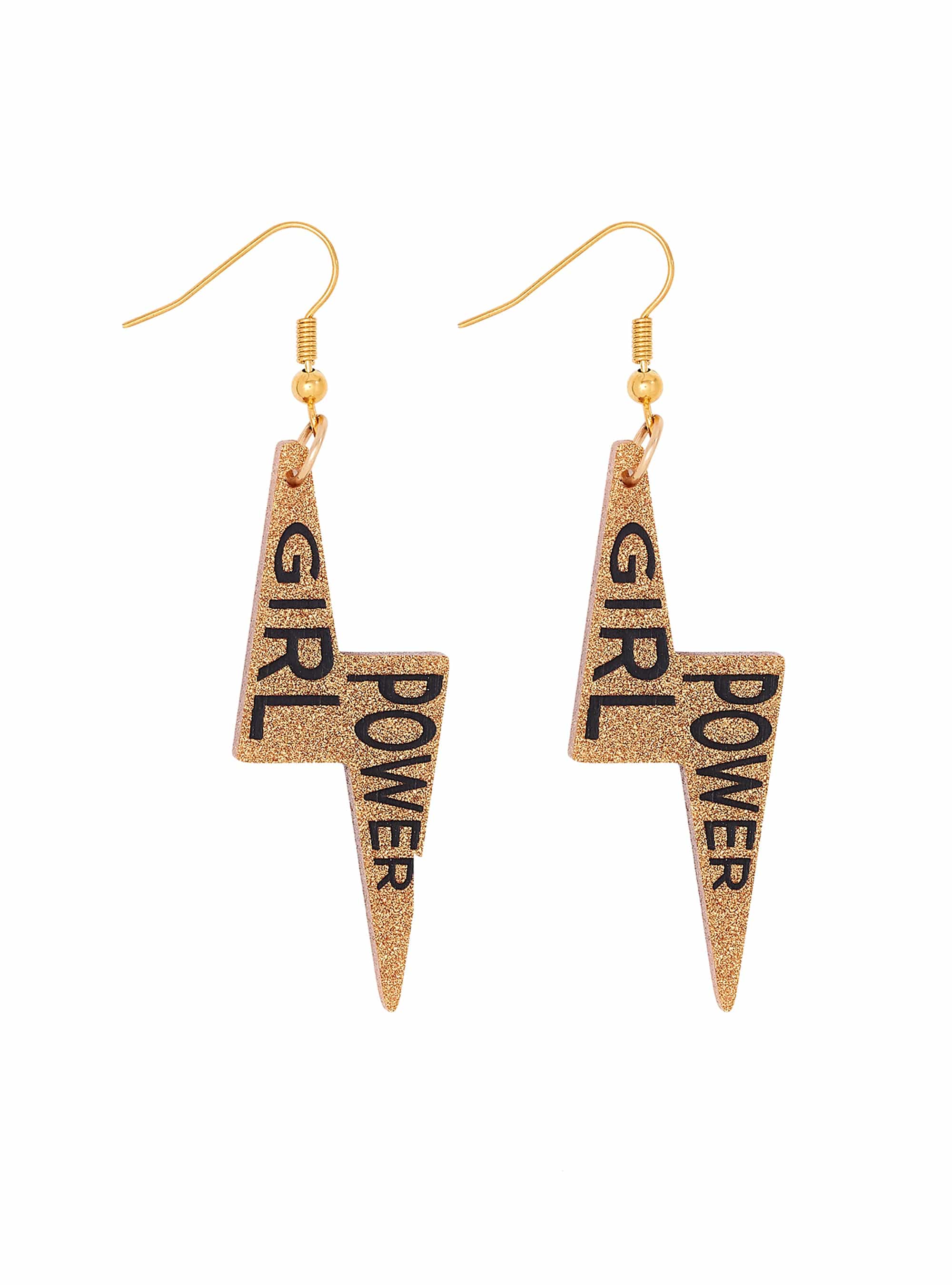 Tatty Devine X Fawcett Society Girl Power Earrings