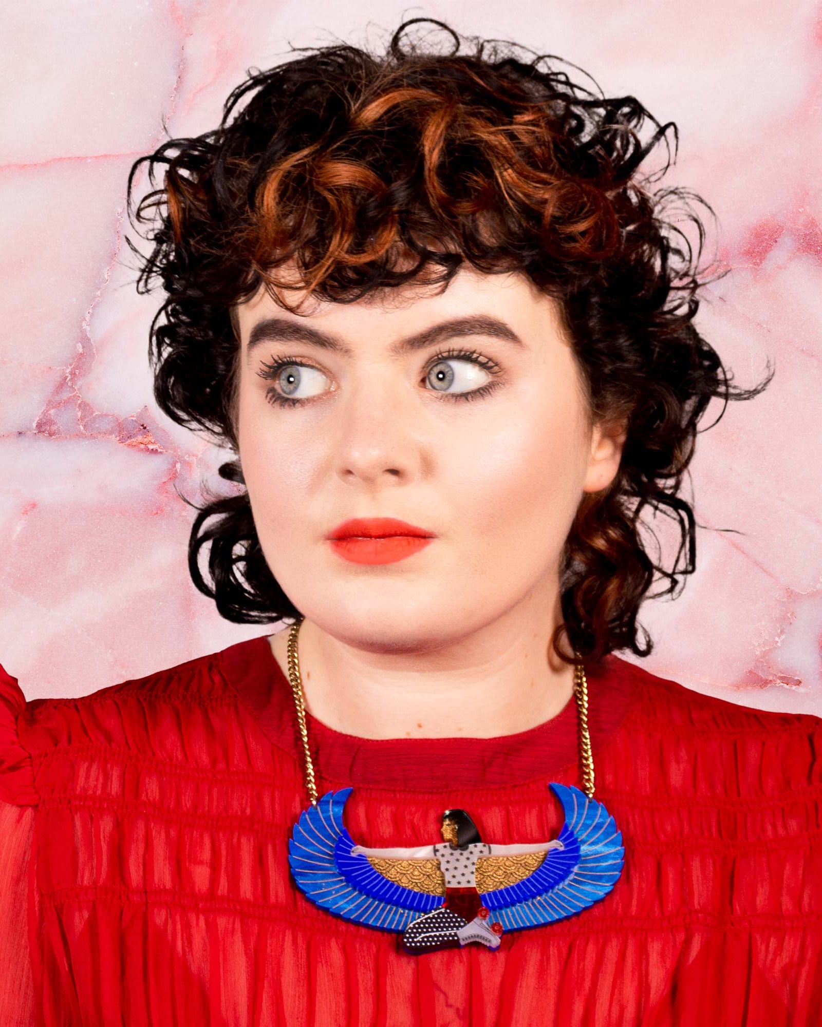Tatty Devine Goddess on Skates Necklace