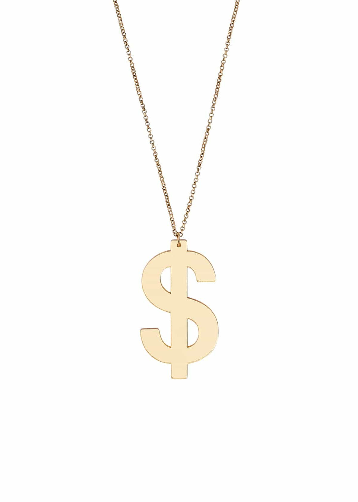 Tatty Devine Golden Dollar Necklace