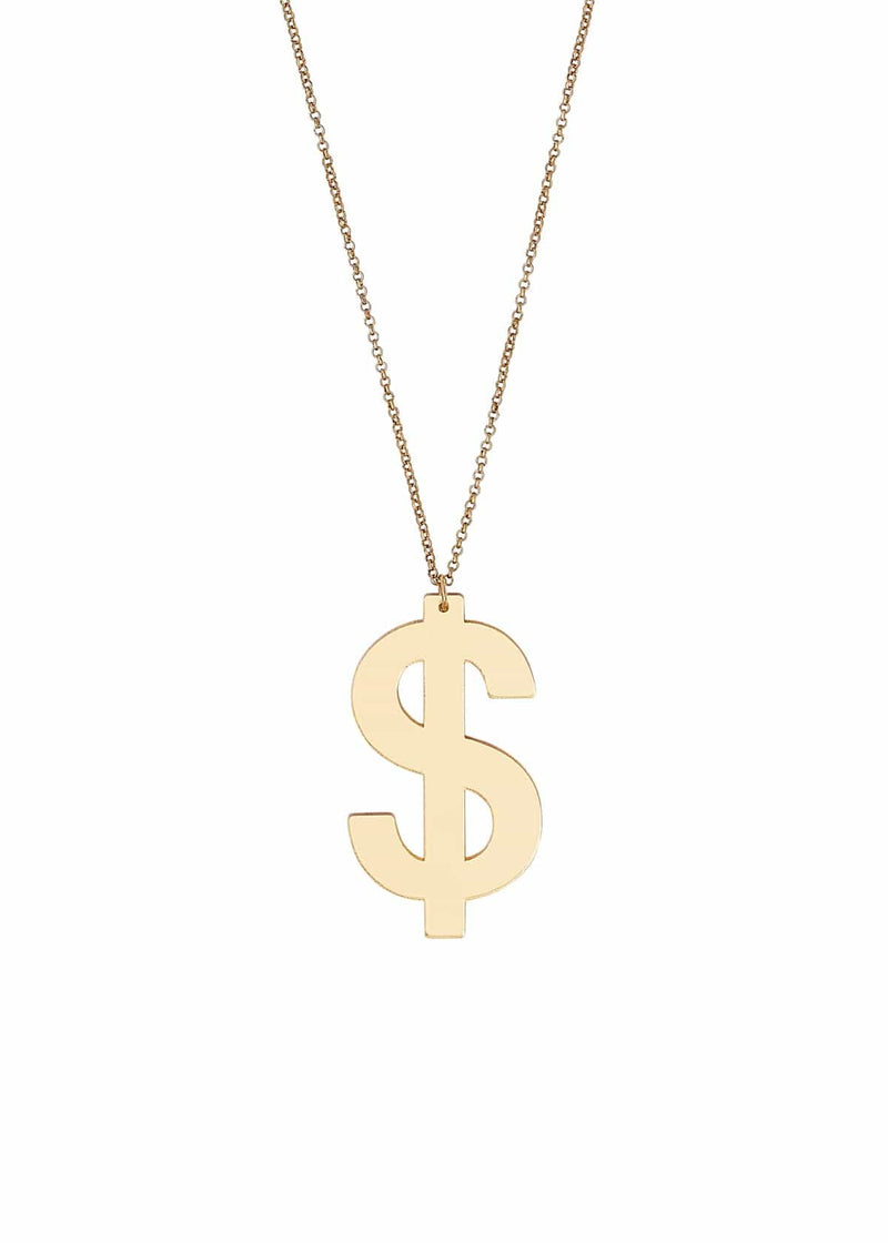 Tatty Devine Golden Dollar Necklace