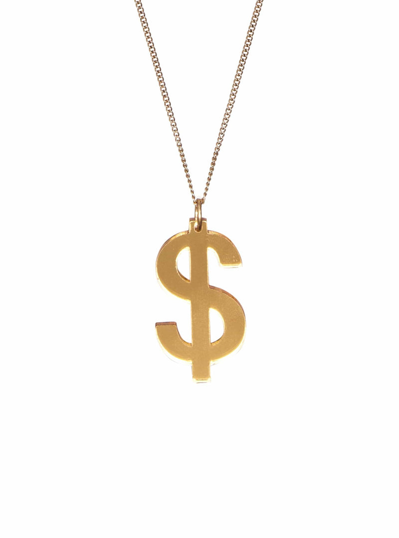 Tatty Devine Golden Dollar Necklace