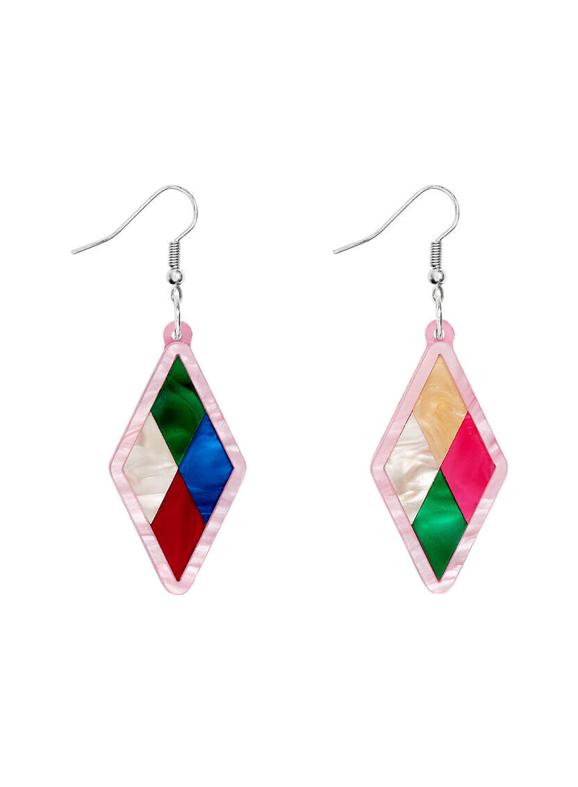 Harlequin Earrings by Tatty Devine