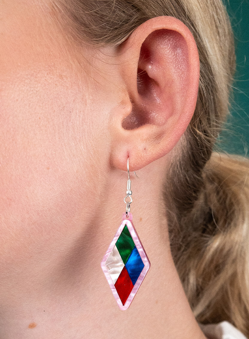 Harlequin Earrings by Tatty Devine