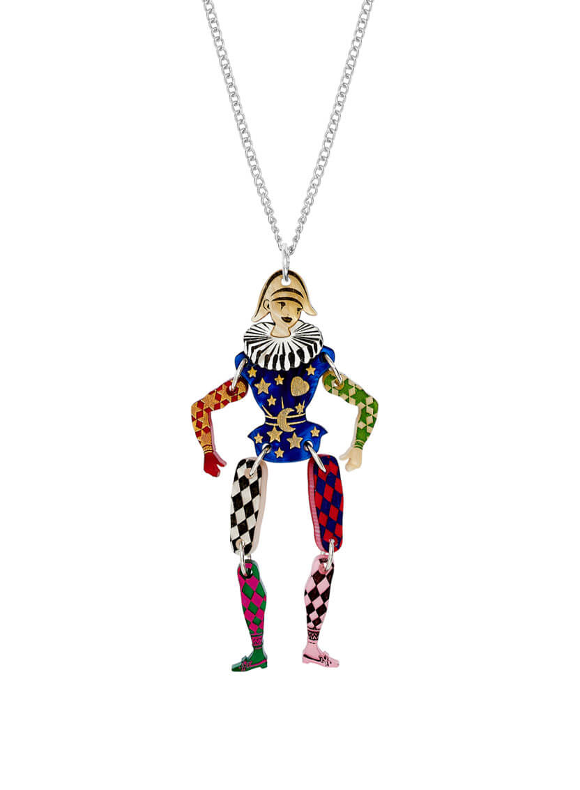 Harlequin Pendant necklace by Tatty Devine
