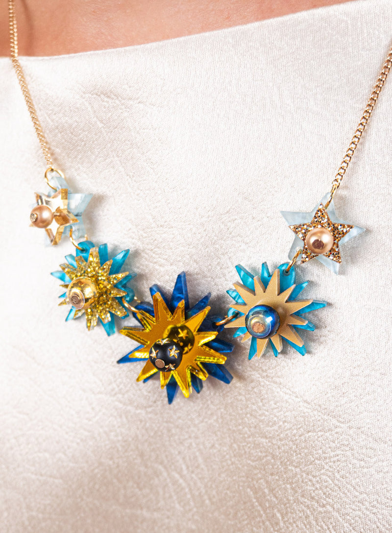 Heavenly Bodies Link Necklace