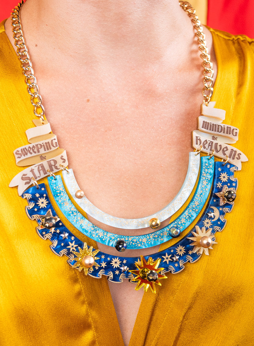 Heavenly Bodies Statement Necklace