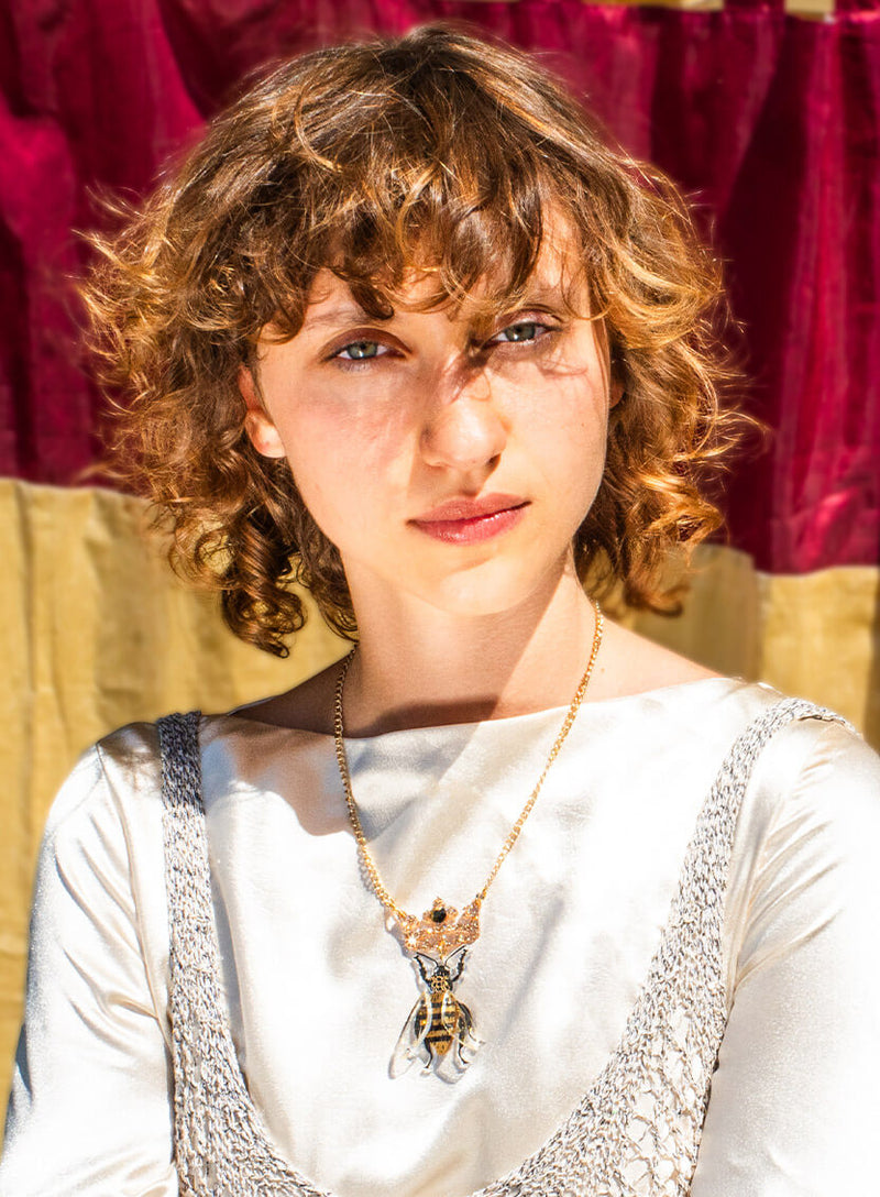 Heraldic Bee Necklace