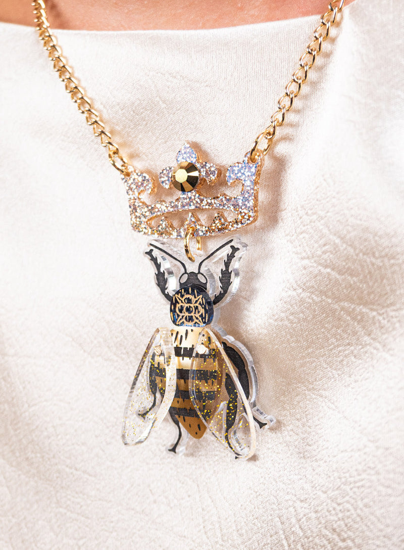 Heraldic Bee Necklace