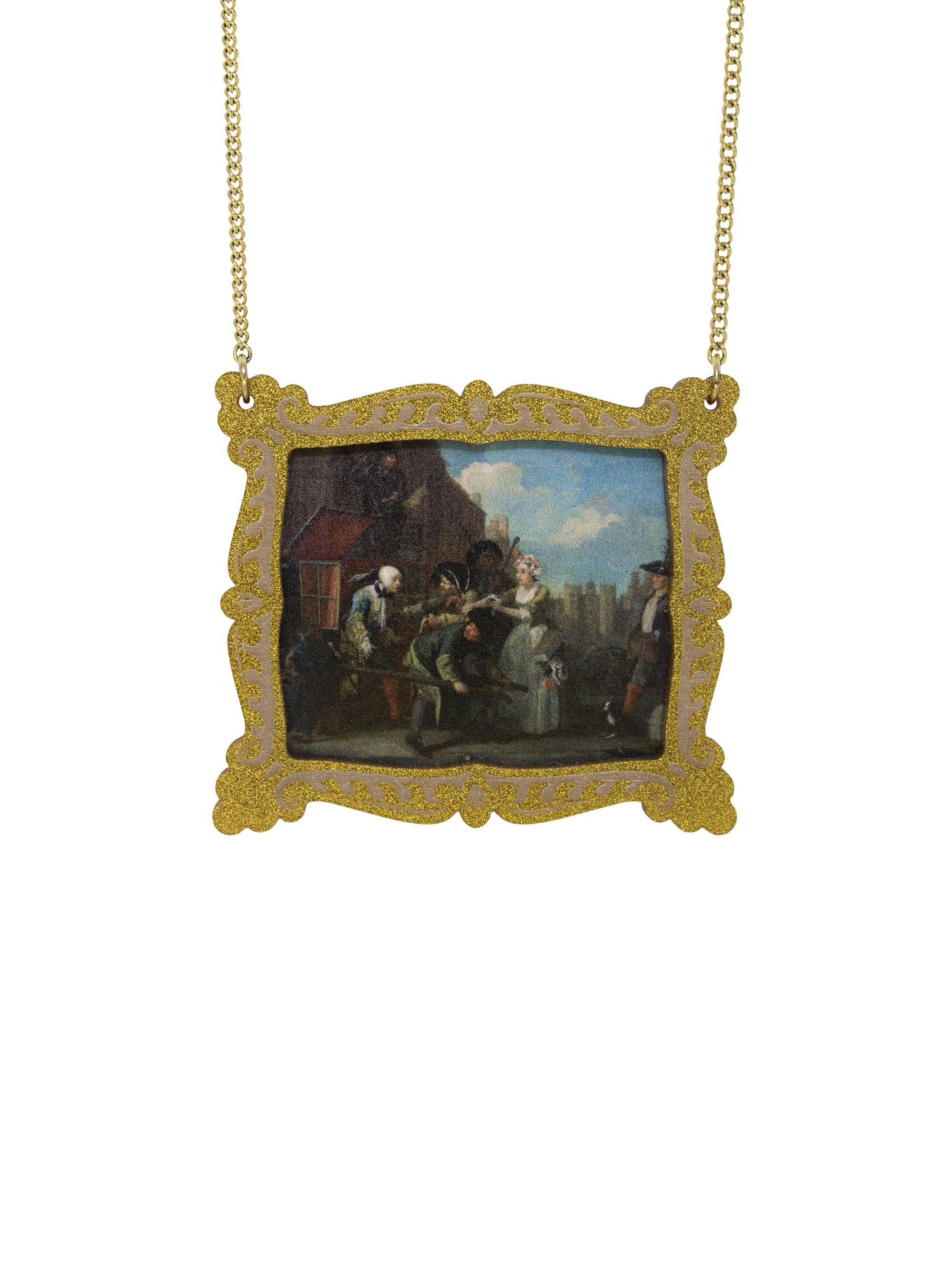 Tatty Devine Hogarth Painting Necklace