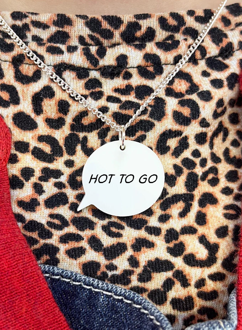 Tatty Devine Personalised Speech Bubble Necklace